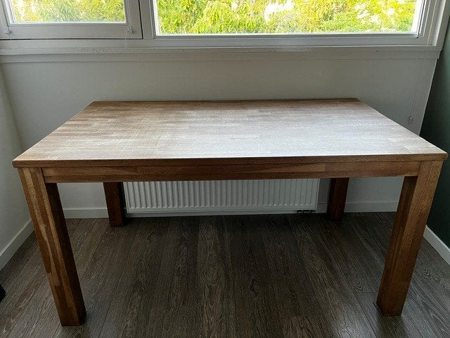 Eetkamertafel, Huis en Inrichting, Ophalen, 100 tot 150 cm, 50 tot 100 cm, Zo goed als nieuw