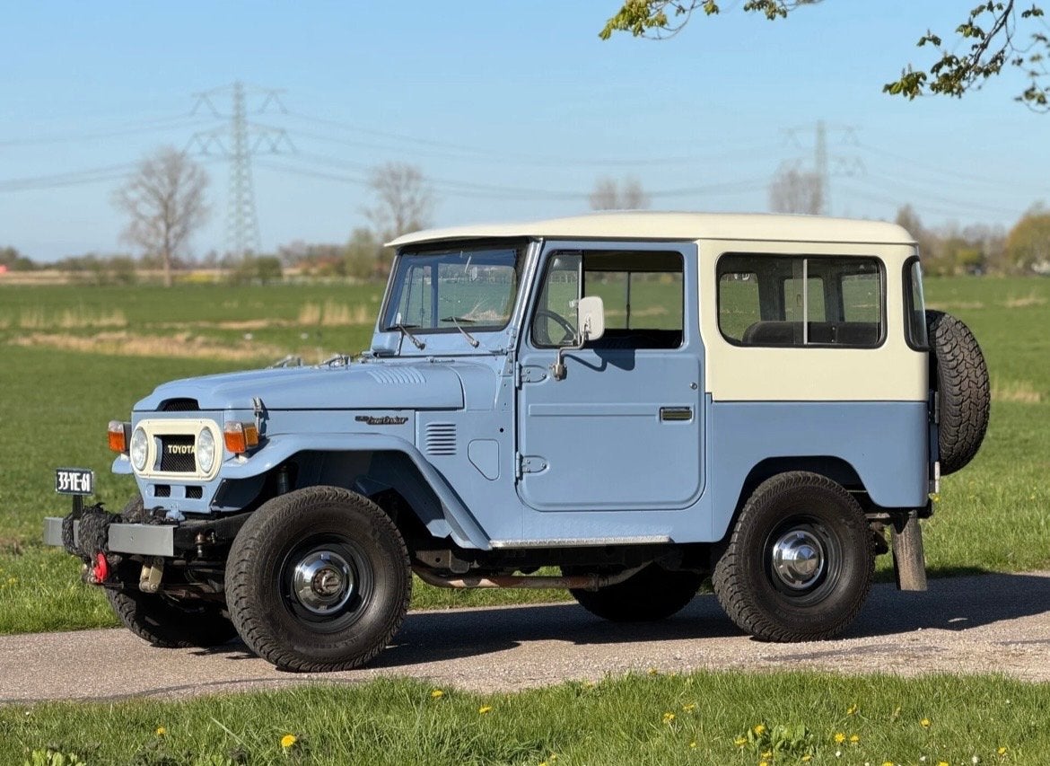 Toyota 1976 Blauw, foto 4