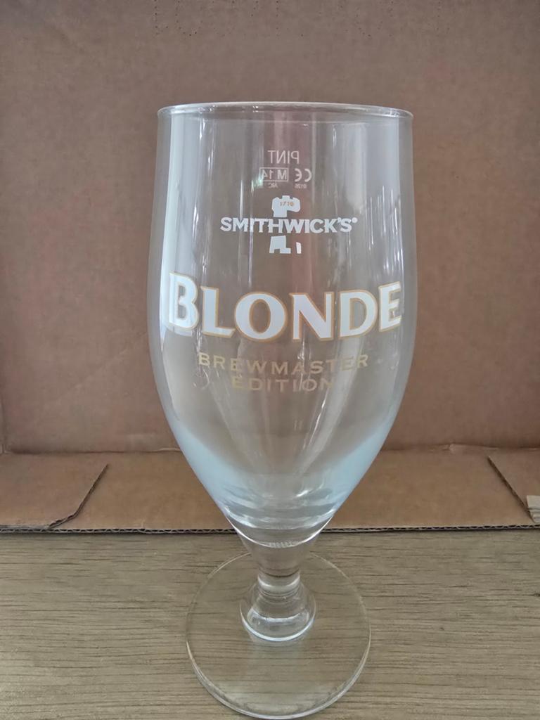 Smithwick's Blonde  bierglas, Verzamelen, Ophalen, Nieuw, Bierglas