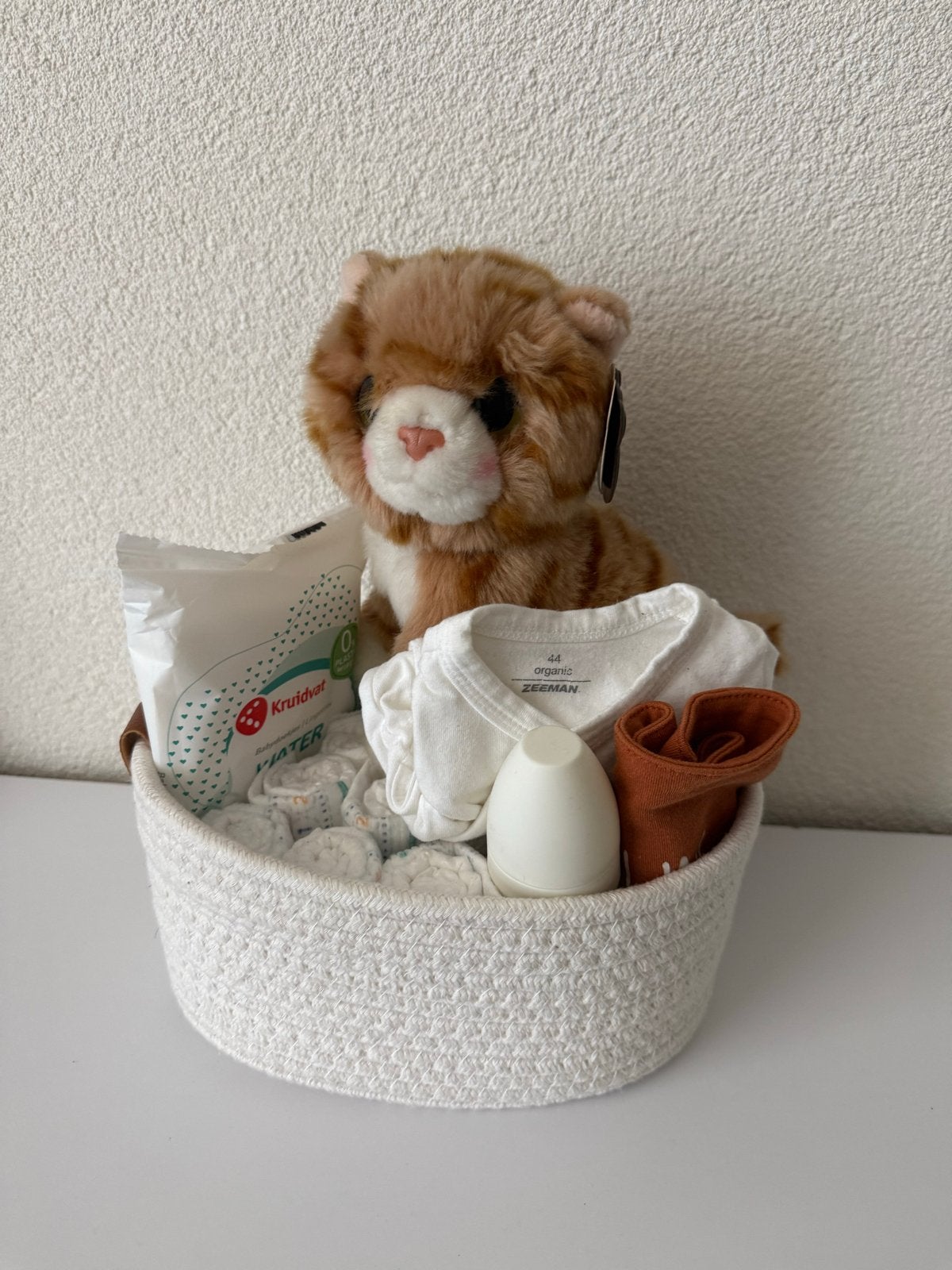 Kraamcadeau Prematuur Baby - Compleet Mandje, Ophalen, Nieuw, Kraamcadeau