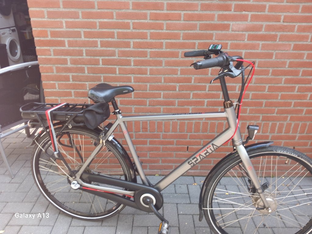 Elektrische herenfiets, Ophalen, Sparta, Gebruikt, Versnellingen