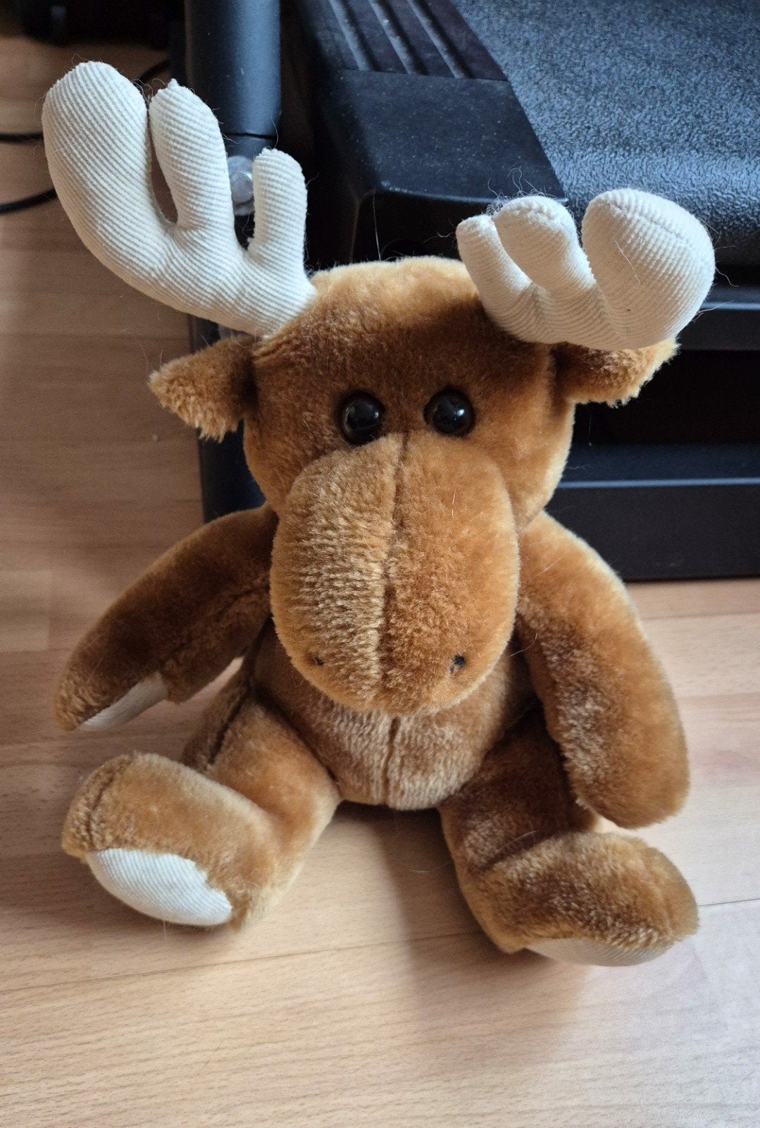 Schattige onbeschadigde eland knuffel, Overige merken, Overige karakters, Overige typen, Ophalen of Verzenden