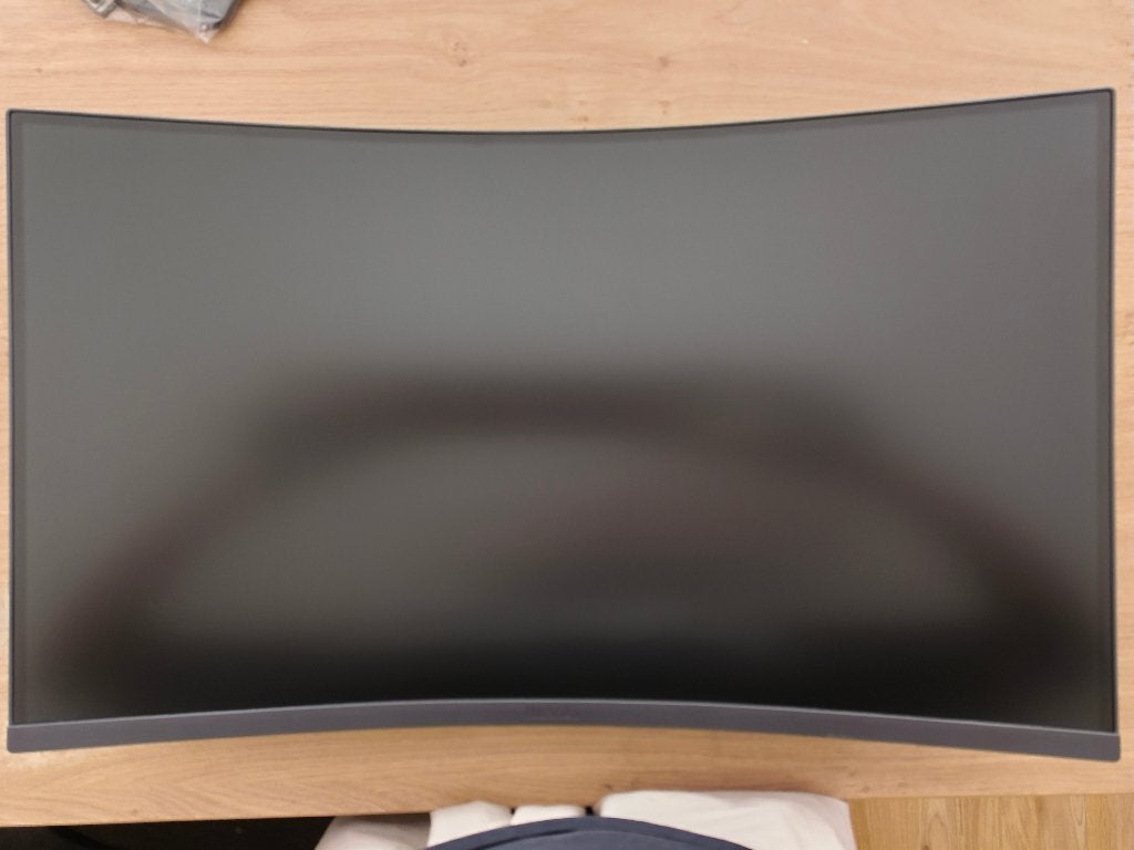 LG 27GS60QC-B 1440P 27 inch monitor 1ms, Curved, VA, Ophalen of Verzenden, Zo goed als nieuw