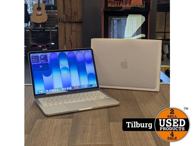 Apple Macbook Neo 13" A18 Pro 8GB 250GB Cycli 21 Incl Bon, Computers en Software, Apple, Zo goed als nieuw, Support@apple.com