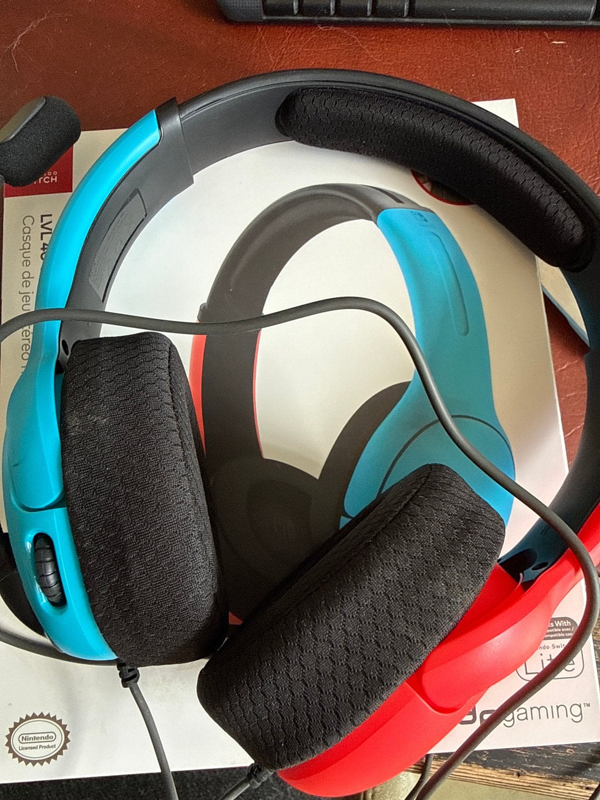 PDP Gaming LVL40 Bedrade Stereo Gaming Headset Nintendo Swit, Ophalen of Verzenden, Zo goed als nieuw, Switch, Overige typen