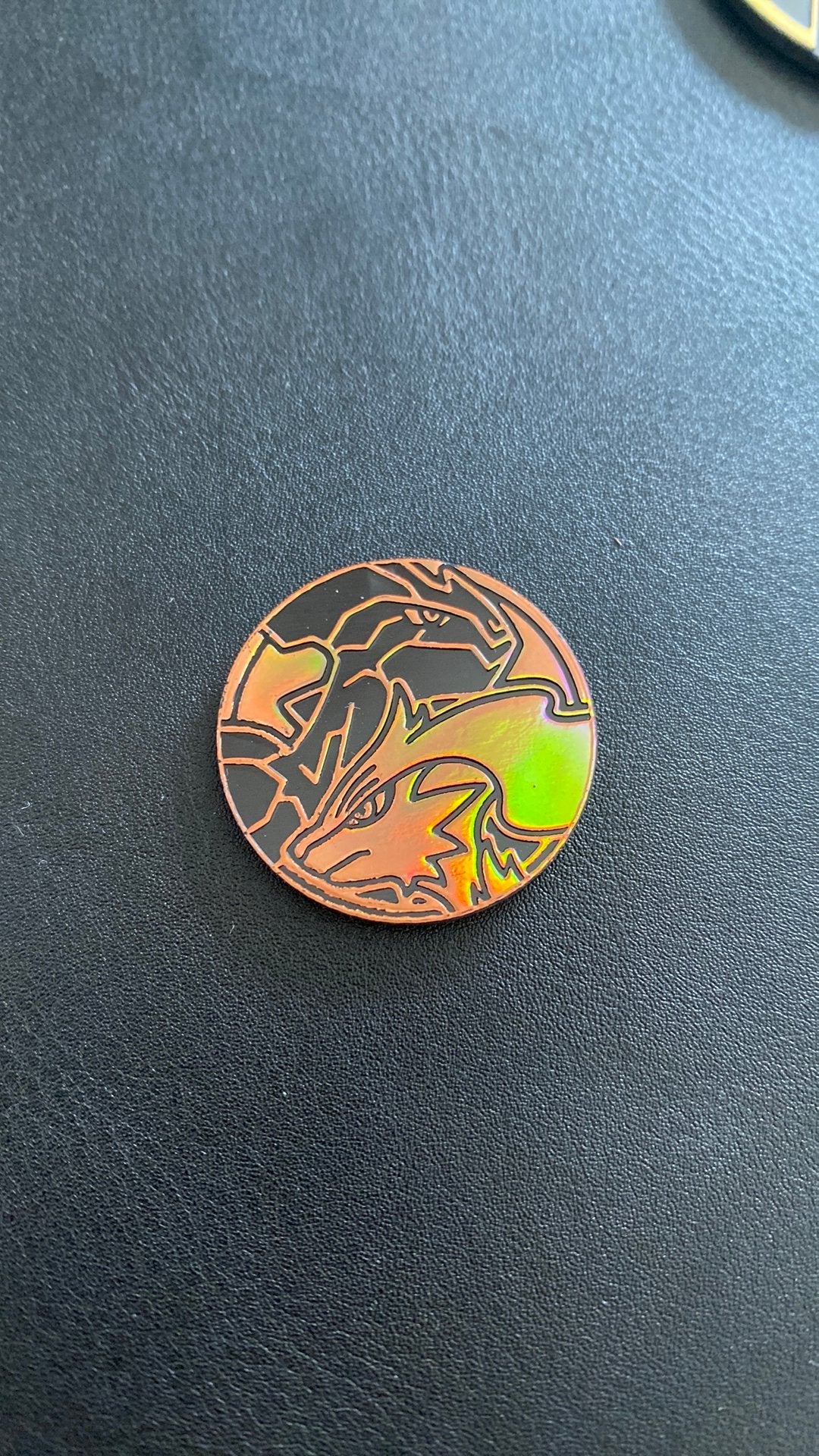 Pokemon munt reshiram zekrom coin, Ophalen of Verzenden