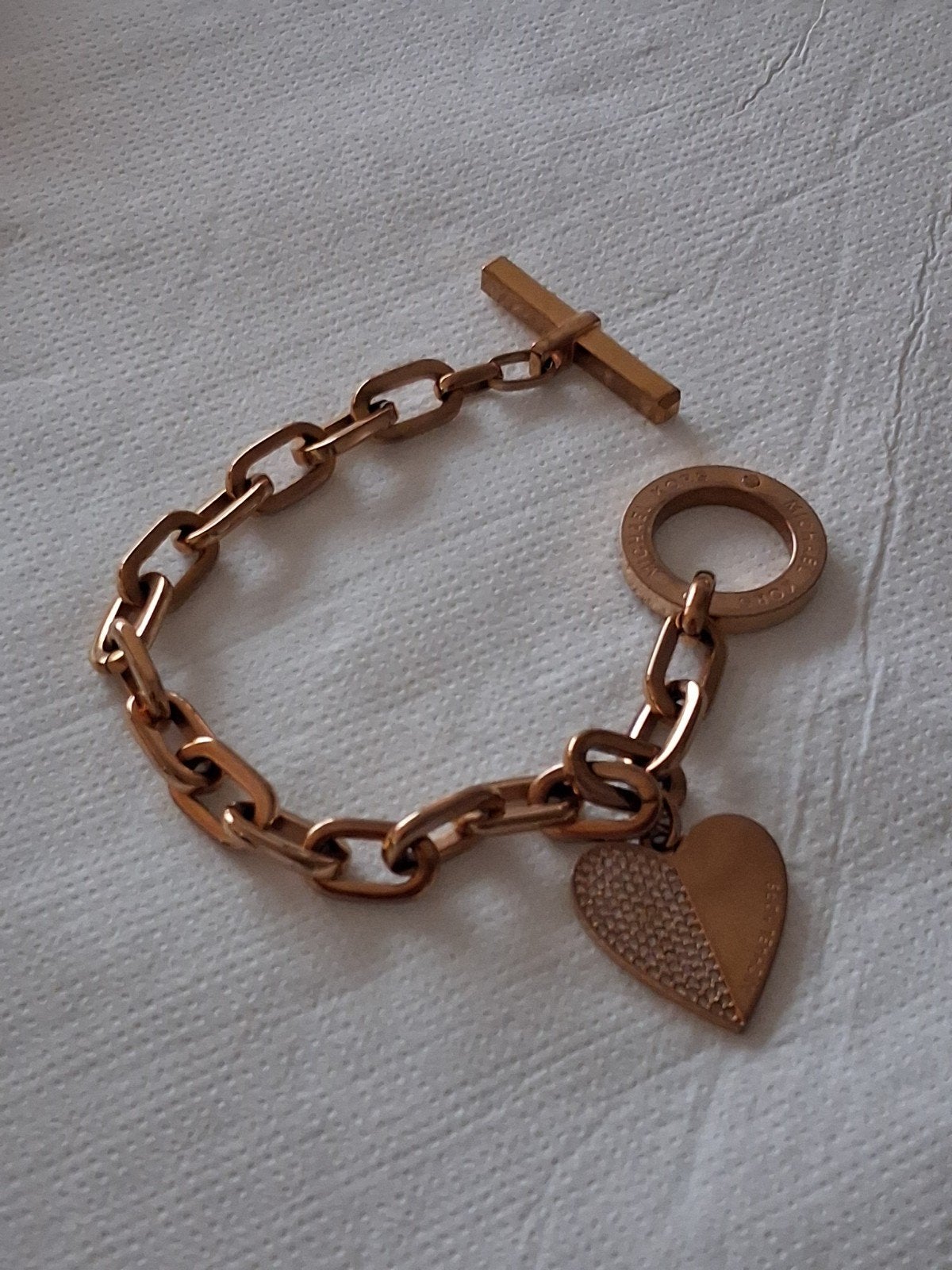 Michael Kors armband, Ophalen of Verzenden, Zo goed als nieuw, Zilver, Zilver