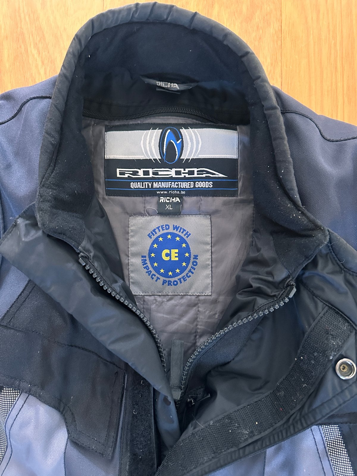 Richa Motorpak XL Jas en Broek met Binnenvoering, Motoren, Ophalen of Verzenden, Tweedehands, Jas | textiel