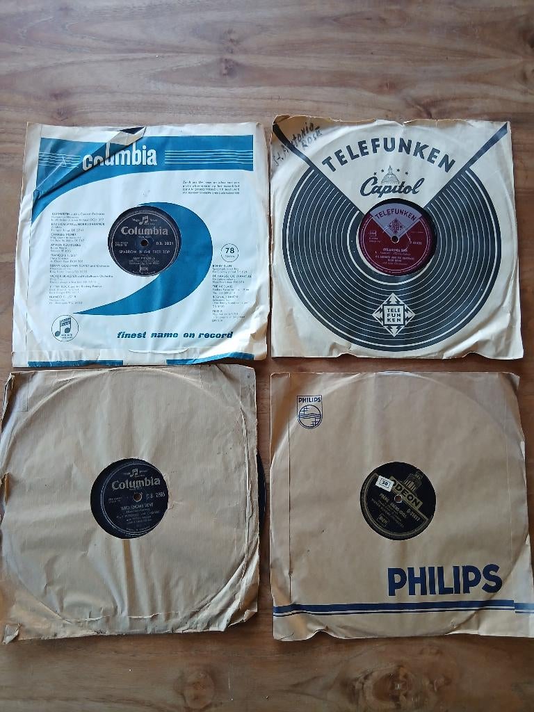 Vinyl platen, Ophalen, Gebruikt, Overige formaten, 1940 tot 1960