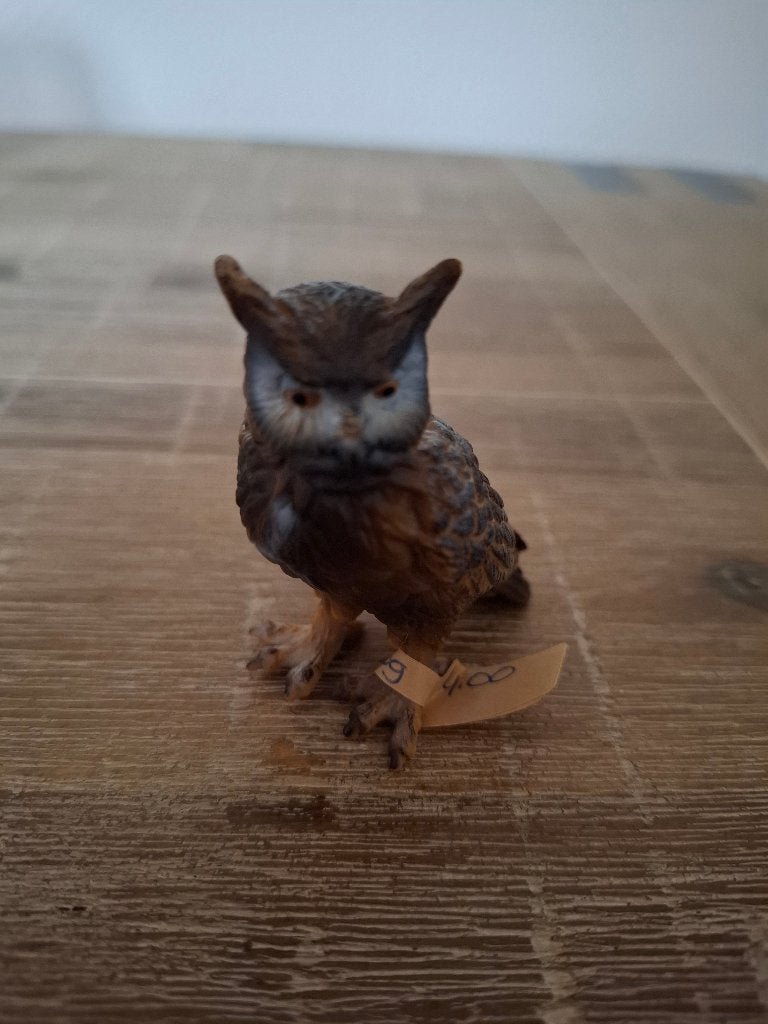 Schleich 14247 Uhu Uil Eagle Owl uit 2009, Ophalen of Verzenden, Zo goed als nieuw