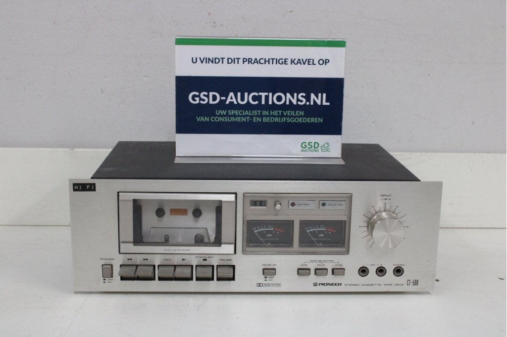 Pioneer Stereo Cassette Tape Deck CI-506, Ophalen of Verzenden, Niet ingevuld, Niet ingevuld, Niet ingevuld