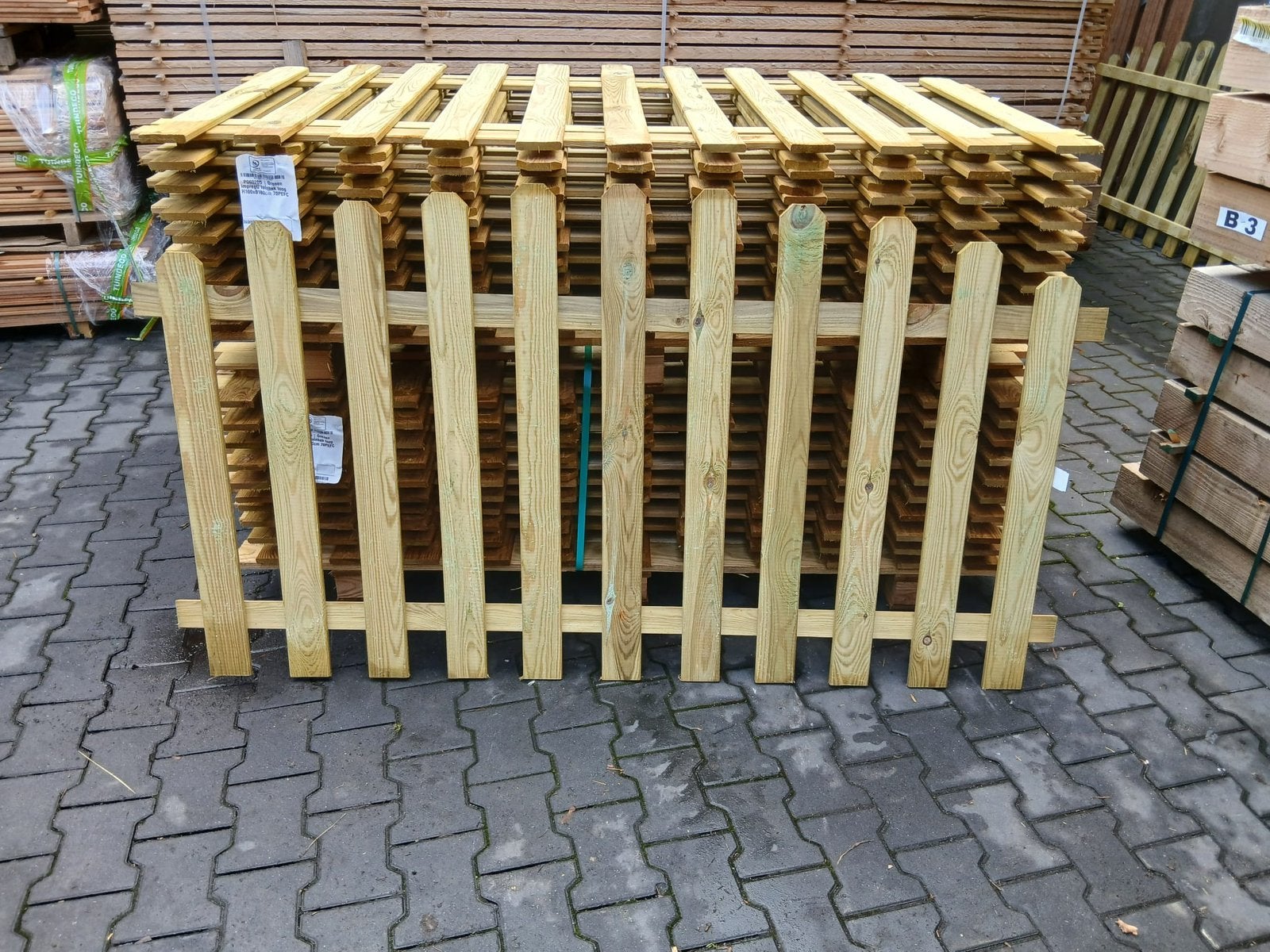 Ronde tuinhekjes, Tuin en Terras, Ophalen, Nieuw, Hout, Tuinhek