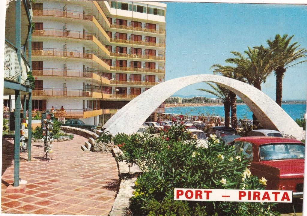 Spanje tarragona, port pirata, Verzenden, 1960 tot 1980, Gelopen, Spanje