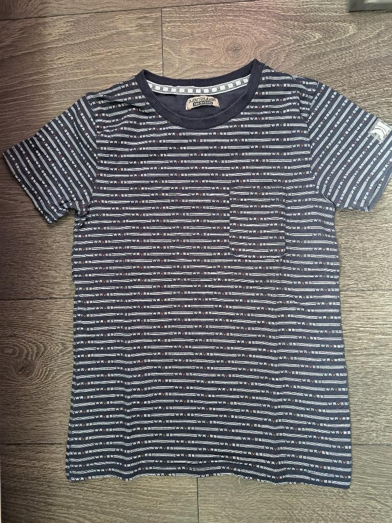 Jongens Shirt DJ Dutch Jeans  - 134  jusa17, DJ Dutch Jeans, Ophalen of Verzenden, Zo goed als nieuw, Shirt of Longsleeve