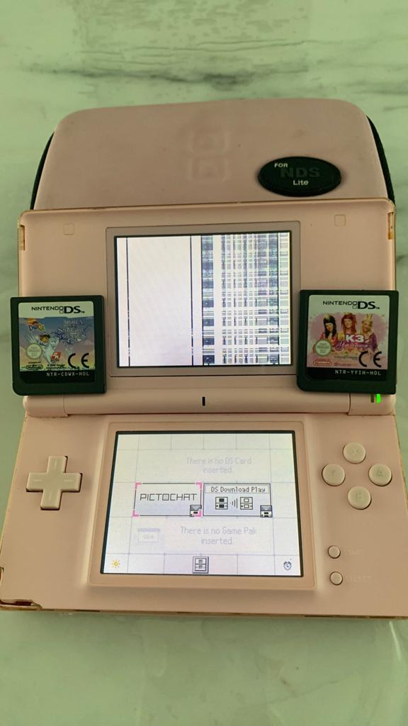 Nintendo ds rose voor onderdelen, Ophalen of Verzenden, Zo goed als nieuw, DS Lite