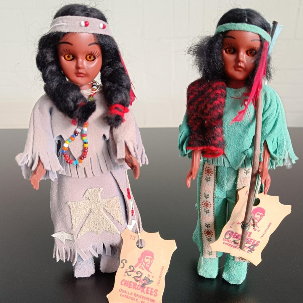Carlson Native American girls dolls., Ophalen of Verzenden