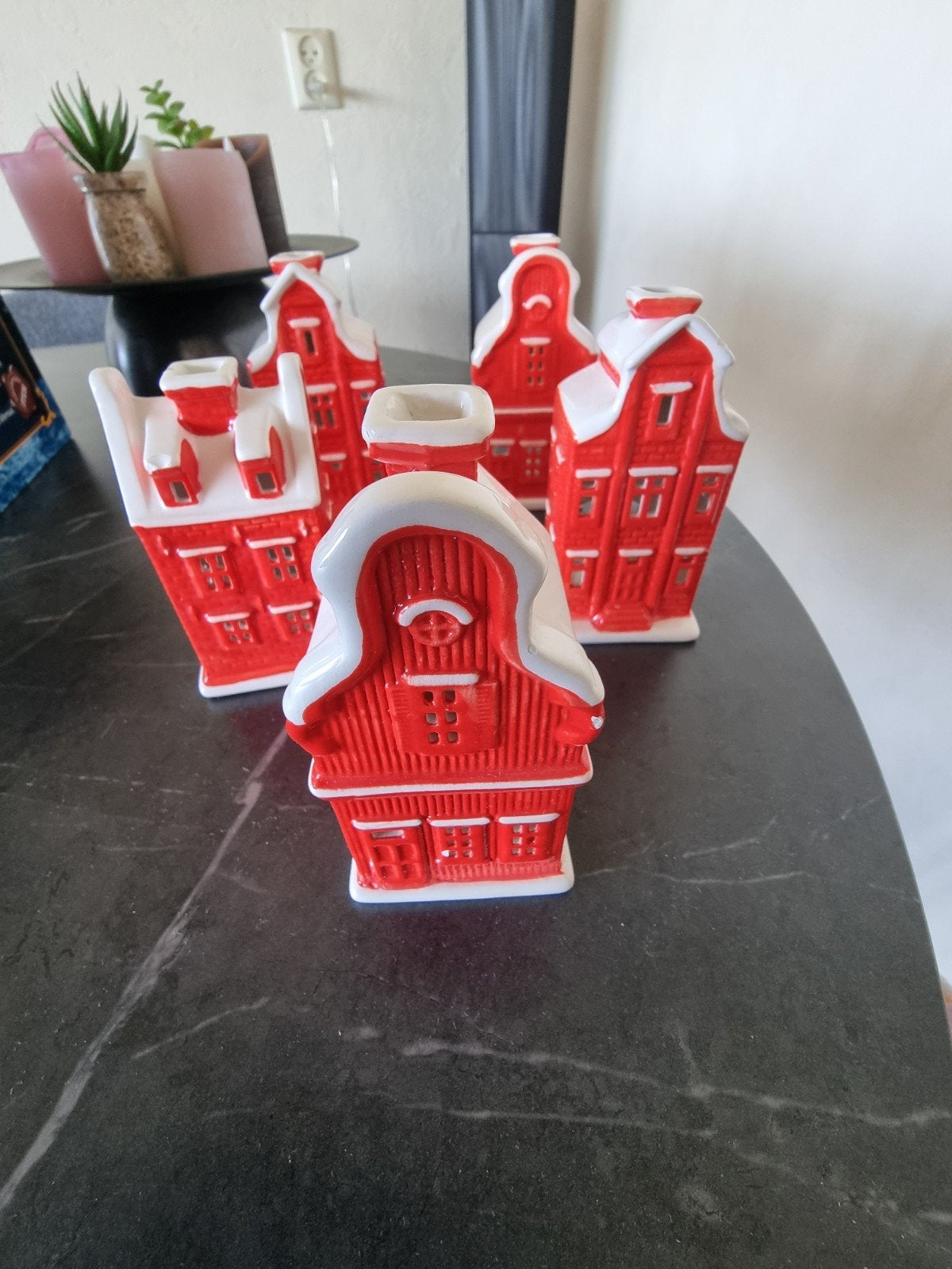 kersthuisjes, Diversen, Ophalen