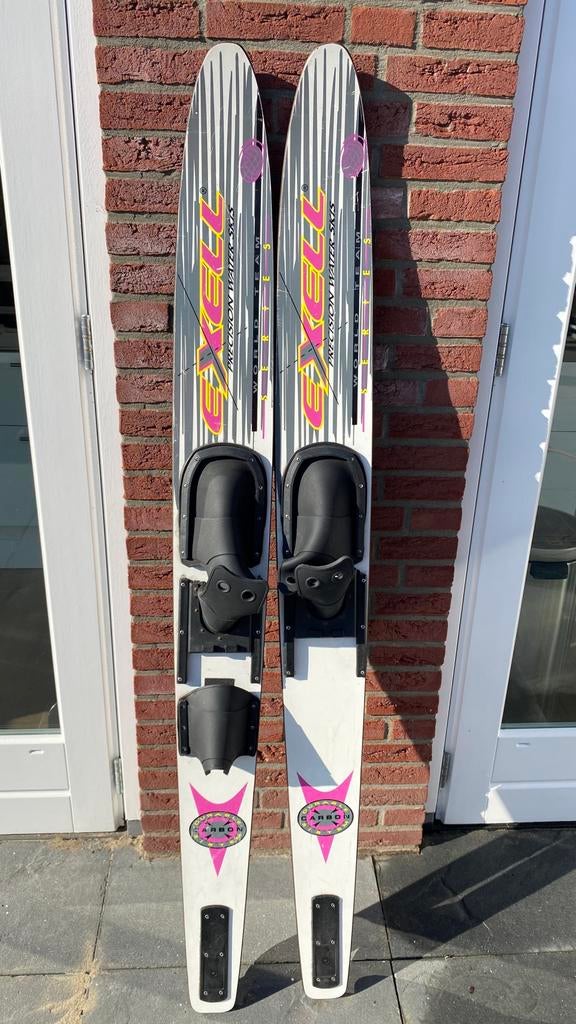 Waterski’s Exell 167 cm, precision durable carbon sistem., Watersport en Boten, Waterski's, Ophalen, Gebruikt, 160 cm of meer
