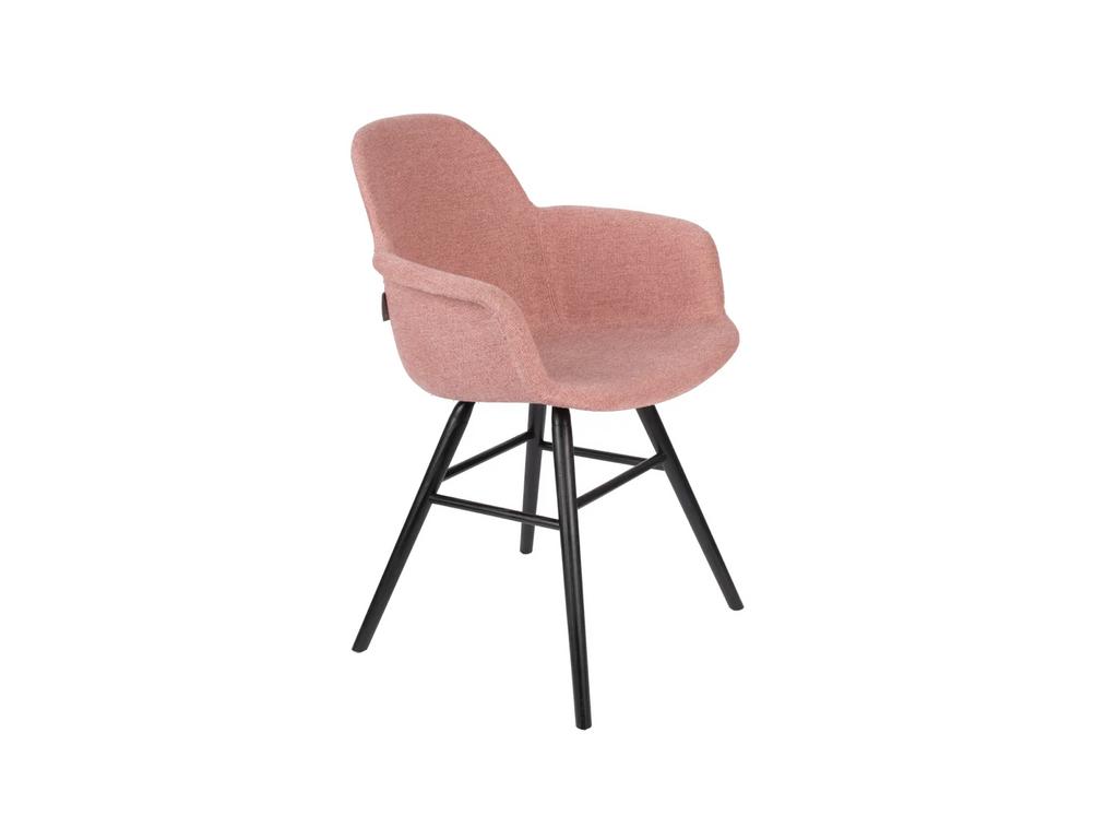4 Zuiver Albert Kuip stoelen, twee beige en twee roze, Ophalen, Overige kleuren, Zo goed als nieuw, Vier