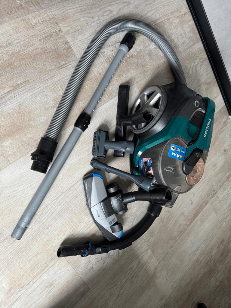 Te koop: een Philips PowerPro Expert FC9744/09, Witgoed en Apparatuur, Stofzuigers, Ophalen, Inclusief accessoires, Gebruikt, Minder dan 1200 watt