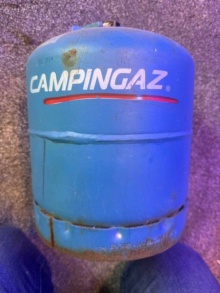 Campingaz gasfles 907 (leeg) - omruilen voor vol, Ophalen, Gebruikt