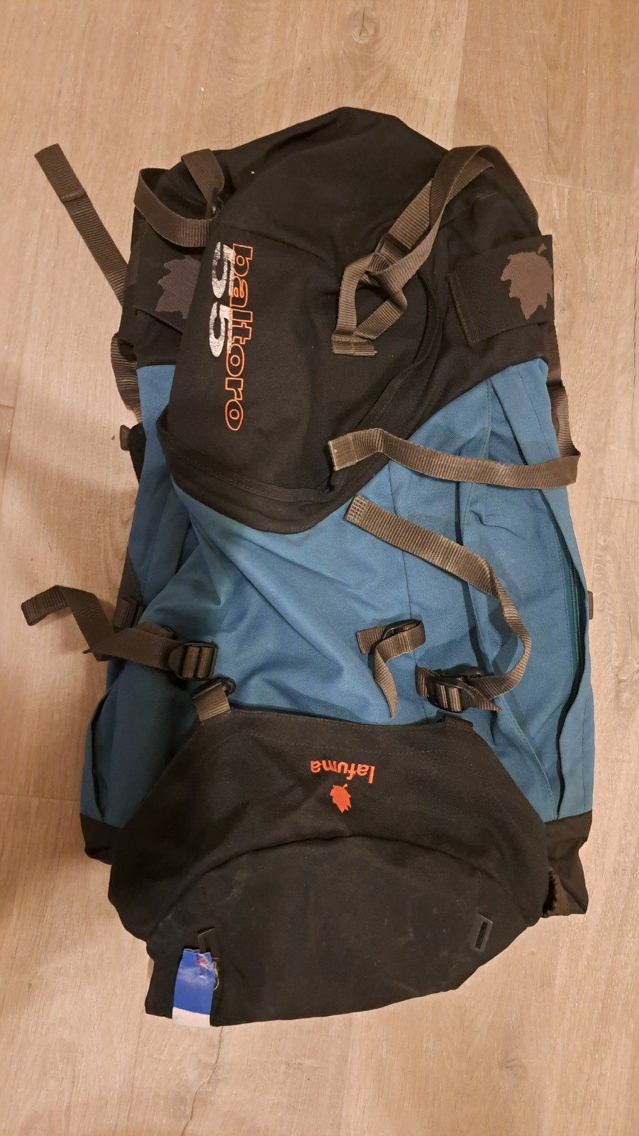 Lafuma Baltoro 55L Backpack met Hard Rugframe + flightbag, 40 cm of meer, Trekking, 60 cm of meer, Ophalen