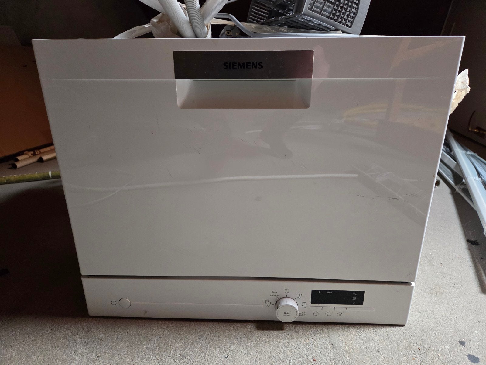 Kleine vrijstaande vaatwasser Siemens, Witgoed en Apparatuur, Gebruikt, Minder dan 85 cm, Minder dan 10 liter, Ophalen of Verzenden