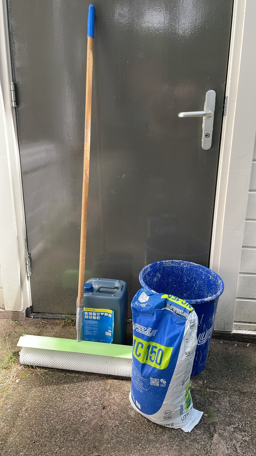 Egaline vloeregalisering set compleet!, Doe-het-zelf en Verbouw, Ophalen, Zo goed als nieuw