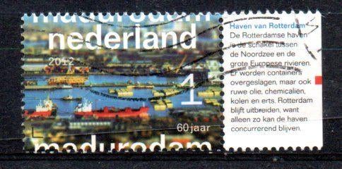 ‹(•¿•)› nl # k0150 madurodam tab haven rotterdam, Postzegels en Munten, Ophalen of Verzenden, Na 1940, Gestempeld