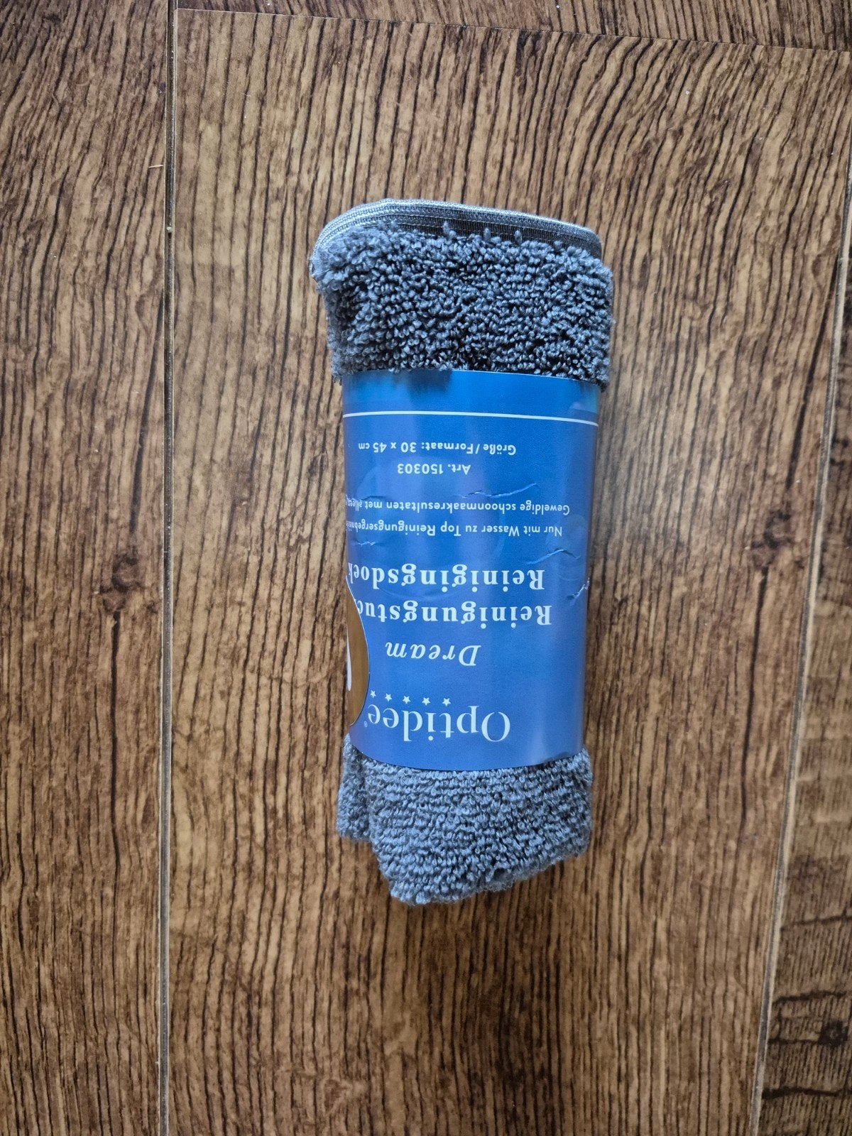 Optidee: De reinigsdoek Nieuw!, Ophalen