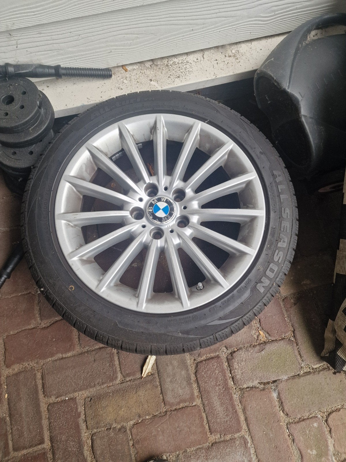 originele bmw styling 237 18 inch all season f10 f11, Ophalen, 18 inch, All Season, Band(en)