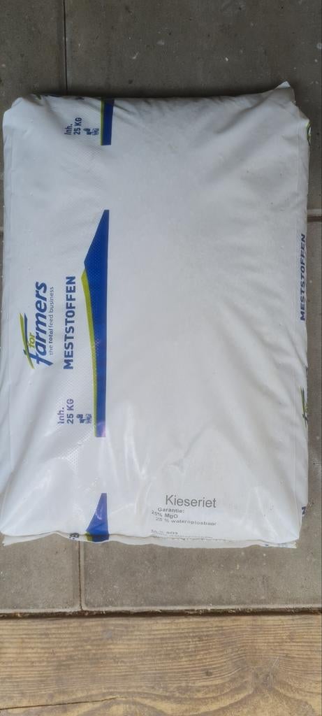 Kieseriet 25kg, Ophalen of Verzenden, Kunstmest