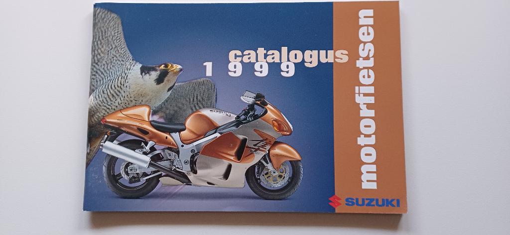 Suzuki Jaarfolder 1999 met de introductie van de Hayabusa, Ophalen of Verzenden, Suzuki