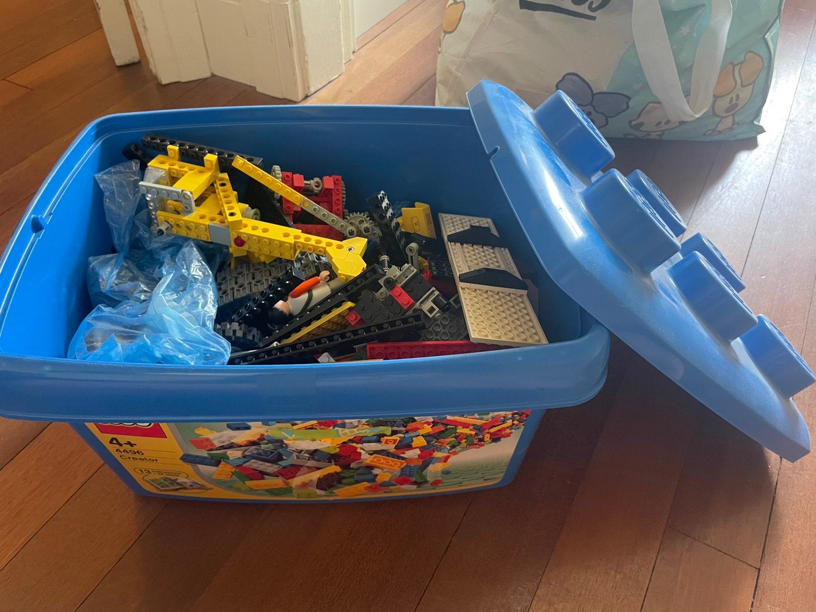 Doos vol Lego Technic onderdelen, Ophalen, Gebruikt, Lego, Technic