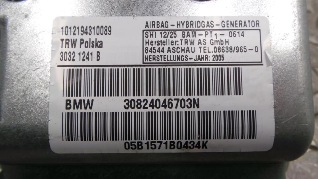 BMW 7 SERIES 730D E65 AIRBAG LINKS 2005, Ophalen of Verzenden, Gebruikt, ARN erkend