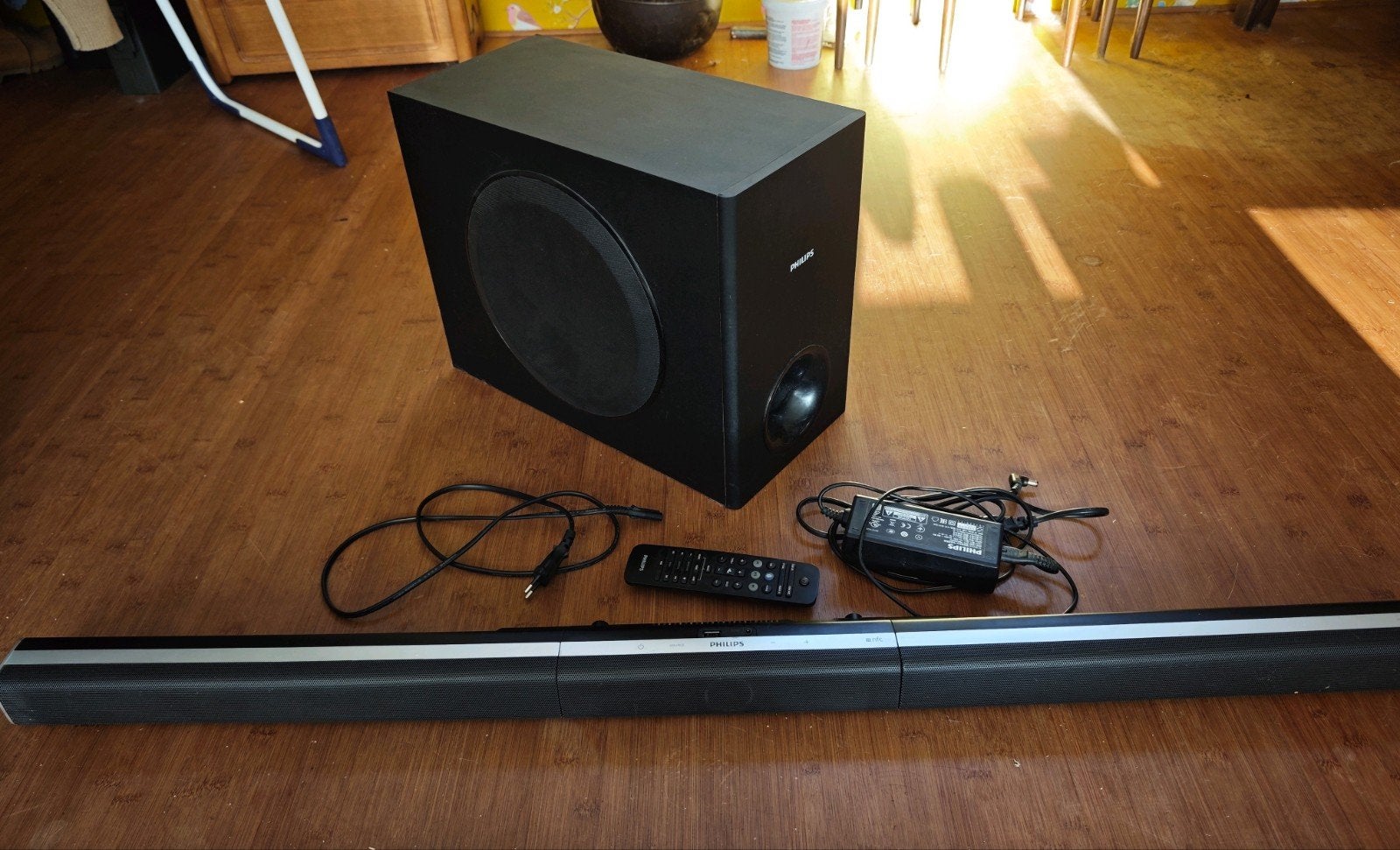 Philips HTL5160B/12 Soundbar met Subwoofer en Bluetooth, Ophalen of Verzenden, Bluetooth, Gebruikt