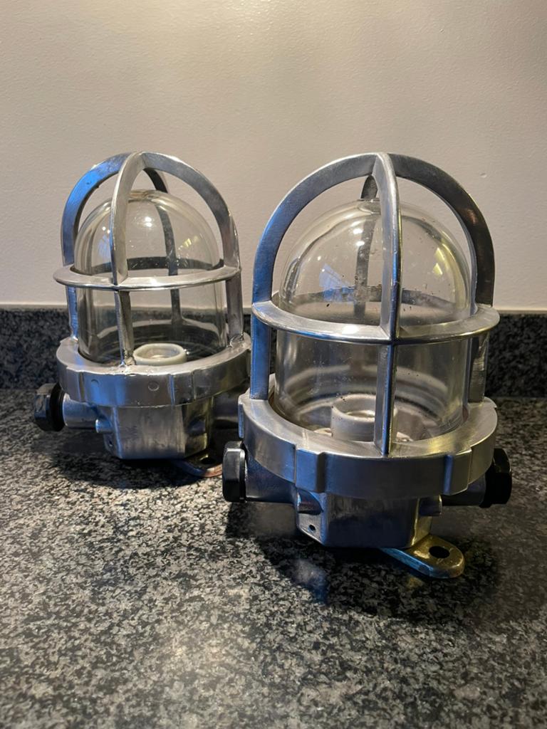 2 maritieme wandlampjes GRATIS verzending, Huis en Inrichting, Lampen | Wandlampen, Ophalen of Verzenden, Zo goed als nieuw