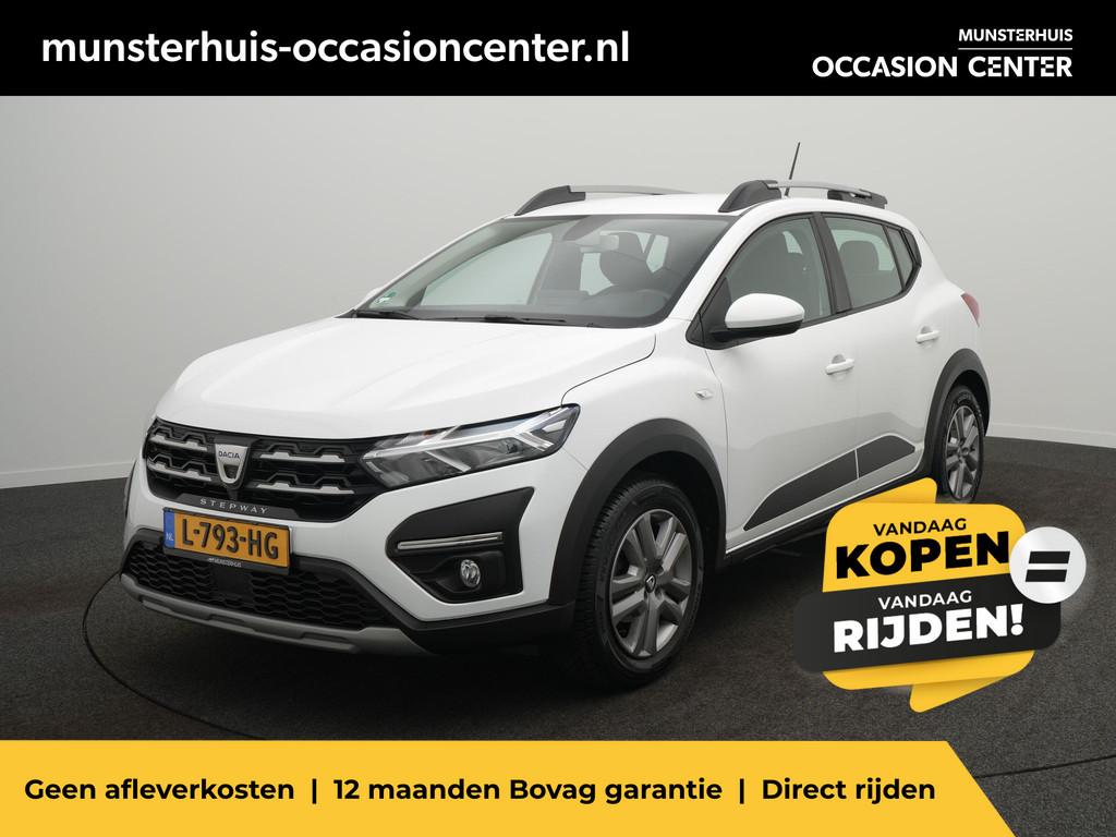 Dacia SANDERO Stepway TCe 100 Bi-Fuel Essential - RIJKLAARPR, Auto's, Dacia, Voorwielaandrijving, 12 maanden, Stof, 610 kg