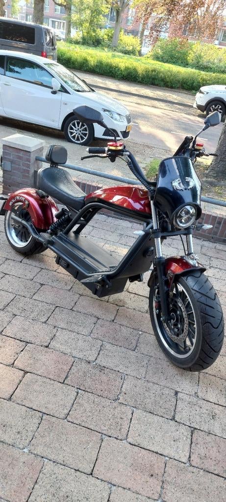 E -Chopper, Fietsen en Brommers, Scooters | Overige merken, Zo goed als nieuw, Elektrisch, Ophalen