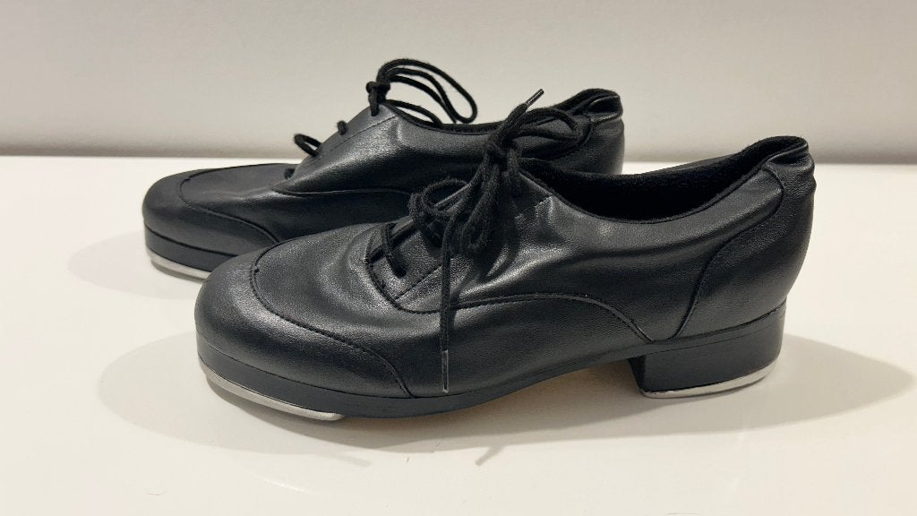 Leo lederen tapdansschoenen (maat 38), Ophalen of Verzenden, Zo goed als nieuw, Schoenen