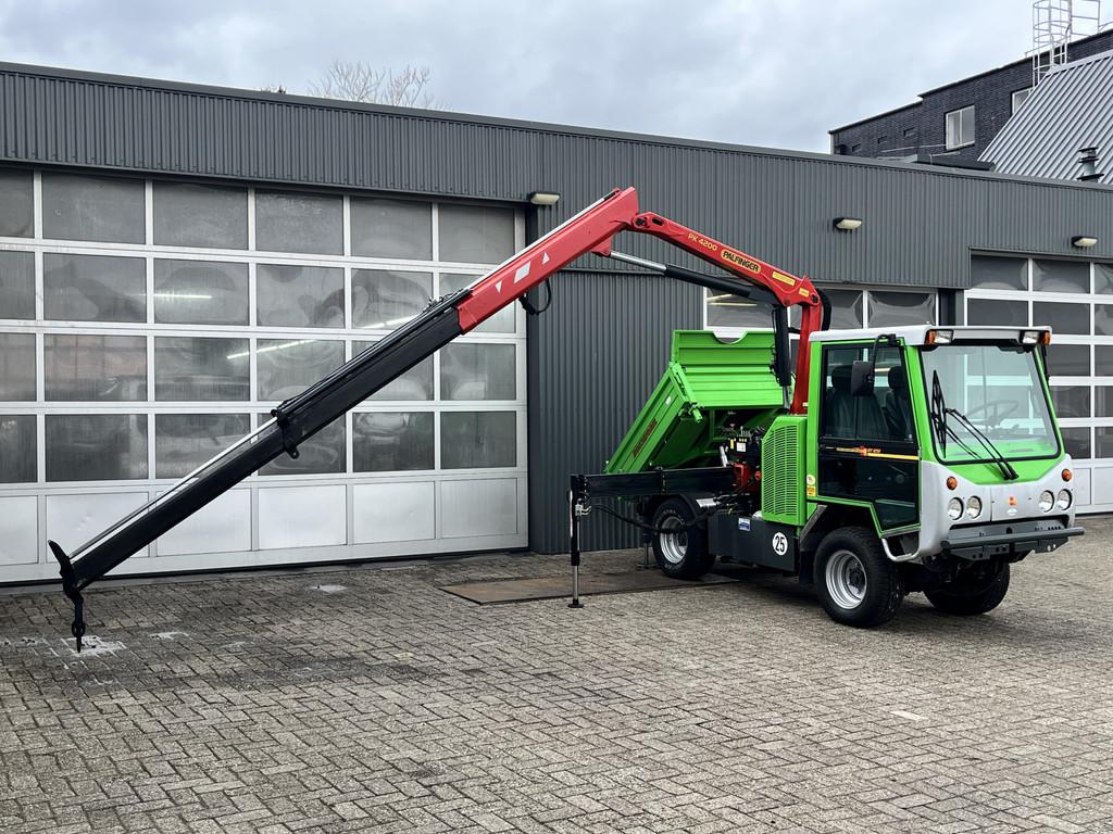 Boki Kiefer HY1251S Werktuigdrager Palfinger Laadkraan 3 zij, Stof, Gebruikt, Zwart, 2500 kg