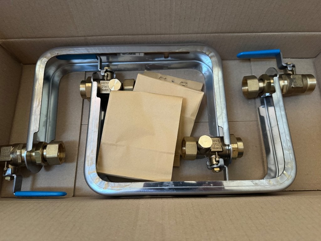 Nieuwe Conval Huisaansluitingsset 2x knel – compleet, Minder dan 30 cm, Overige typen, Nieuw, Minder dan 60 cm