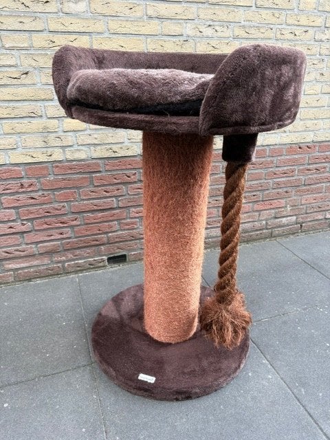 Krabpaal met superzacht ligbed, Dieren en Toebehoren, Ophalen, Gebruikt, Krabpaal