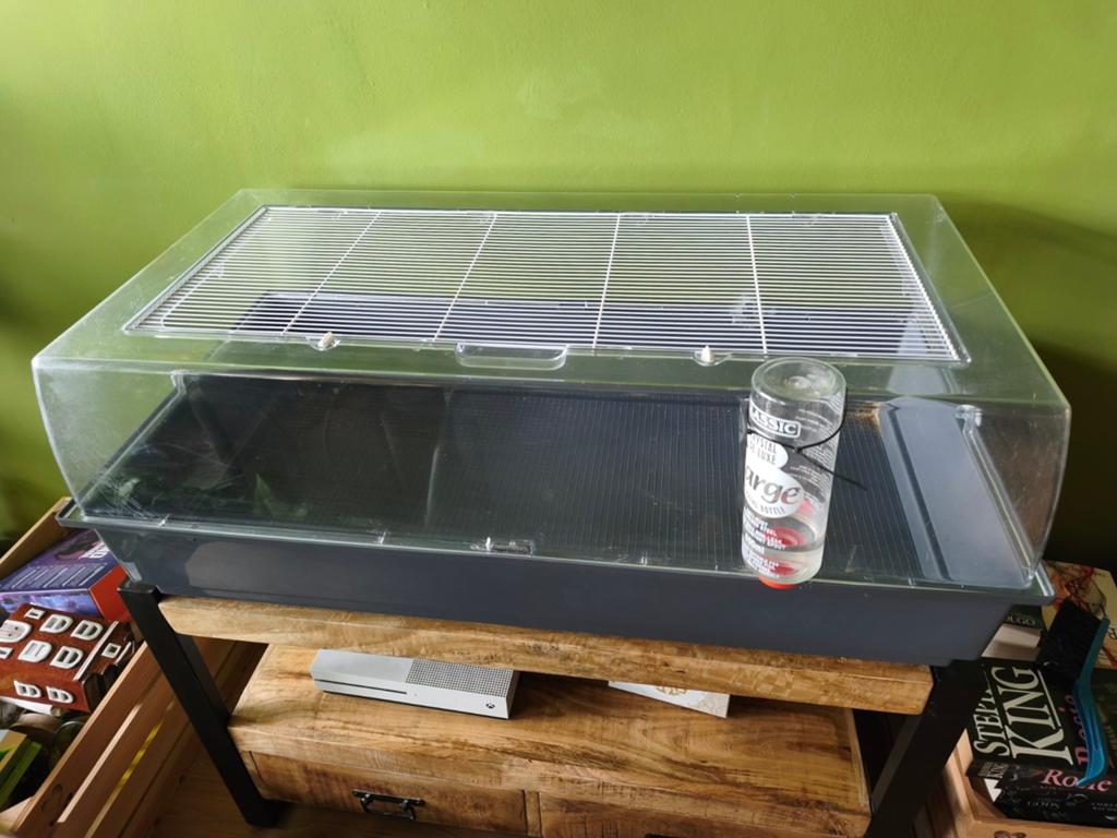 Hamsterkooi, Kooi, Zo goed als nieuw, 75 tot 110 cm, Ophalen