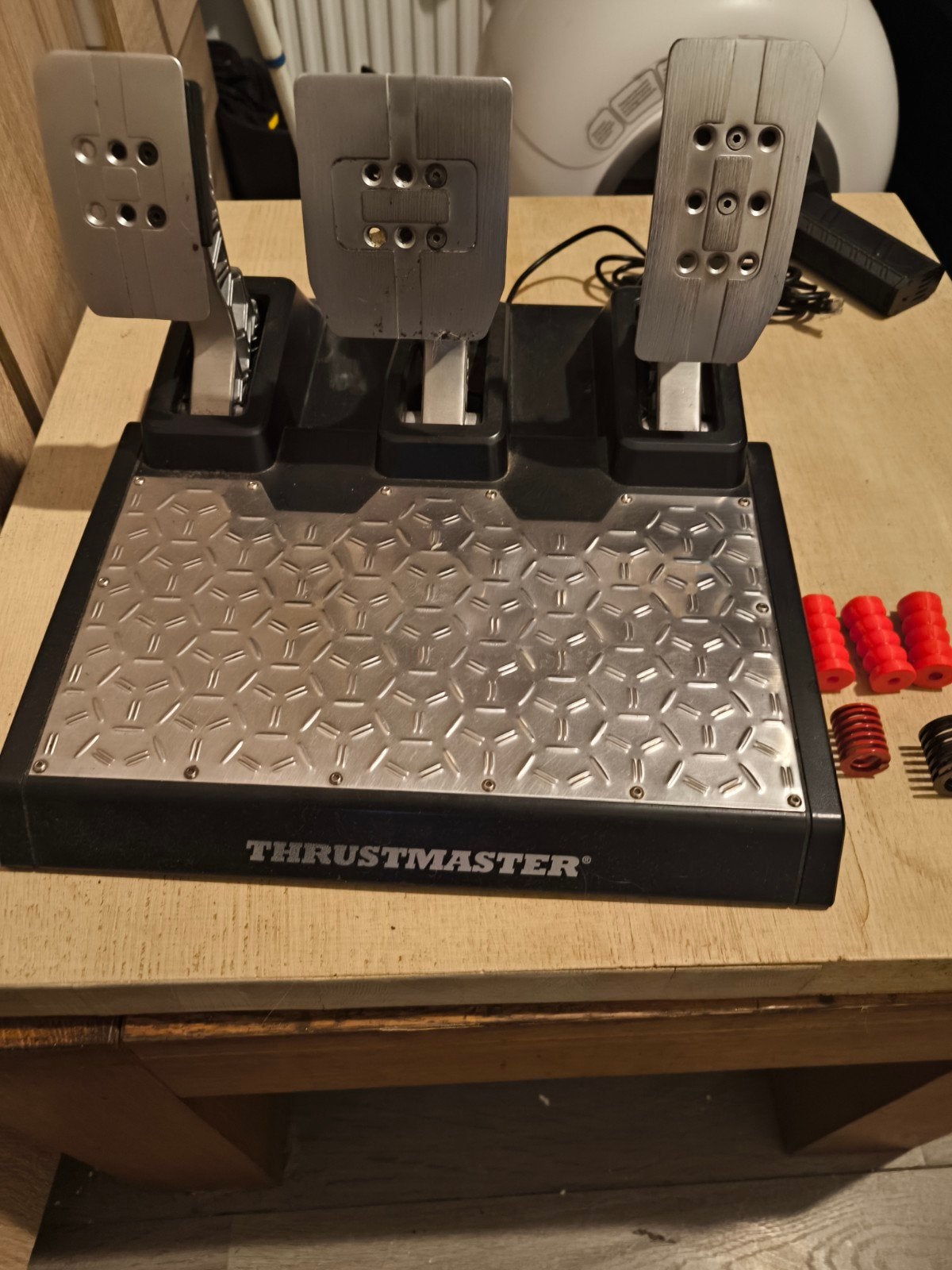 Thrustmaster T-LCM Pedalen + extra rem mods, Thrustmaster, Ophalen, Gebruikt