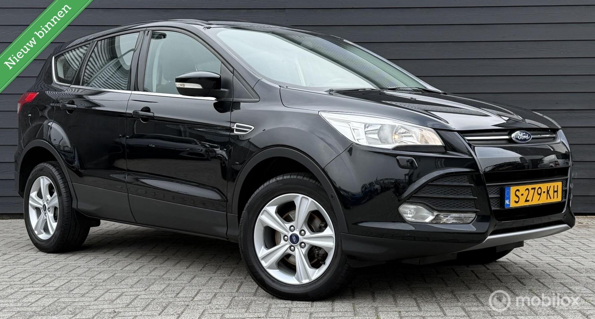 Ford Kuga 1.5 Trend Edition Trekhaak/Clima/Winterpakket/Elek, Euro 6, 4 cilinders, Zwart, Bedrijf