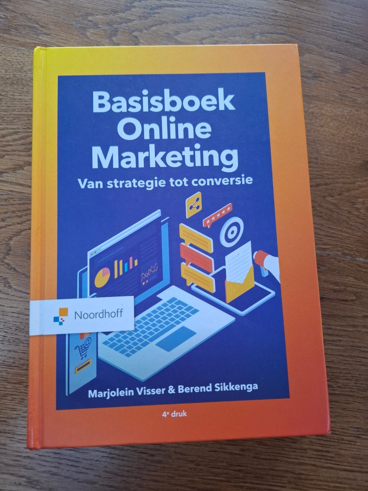 Basisboek Online Marketing - 4e druk, Ophalen of Verzenden, Zo goed als nieuw, E-commerce en Internet, Marjolein Visser & Berend Sikkenga