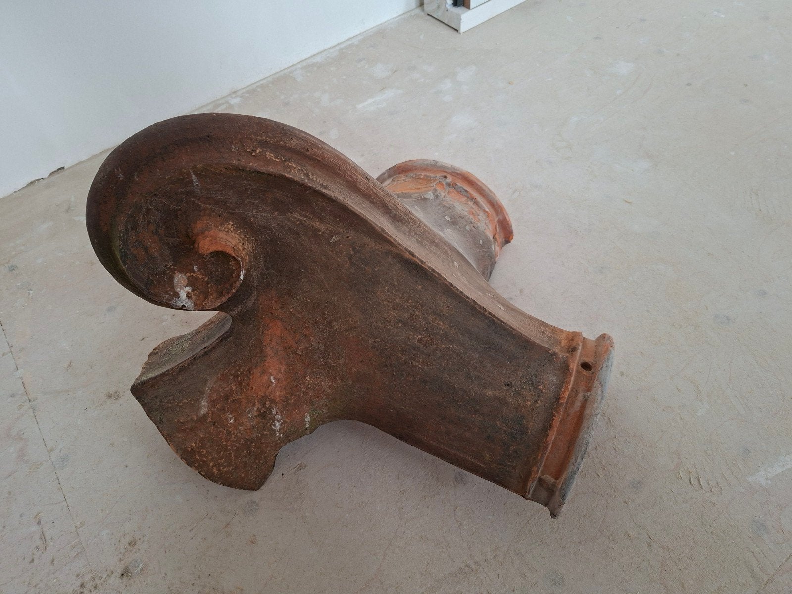 Antiek broekstuknokvorst Terracotta kleur, Doe-het-zelf en Verbouw, Ophalen, Steen of Klei, 15 m² of meer, Dakpannen