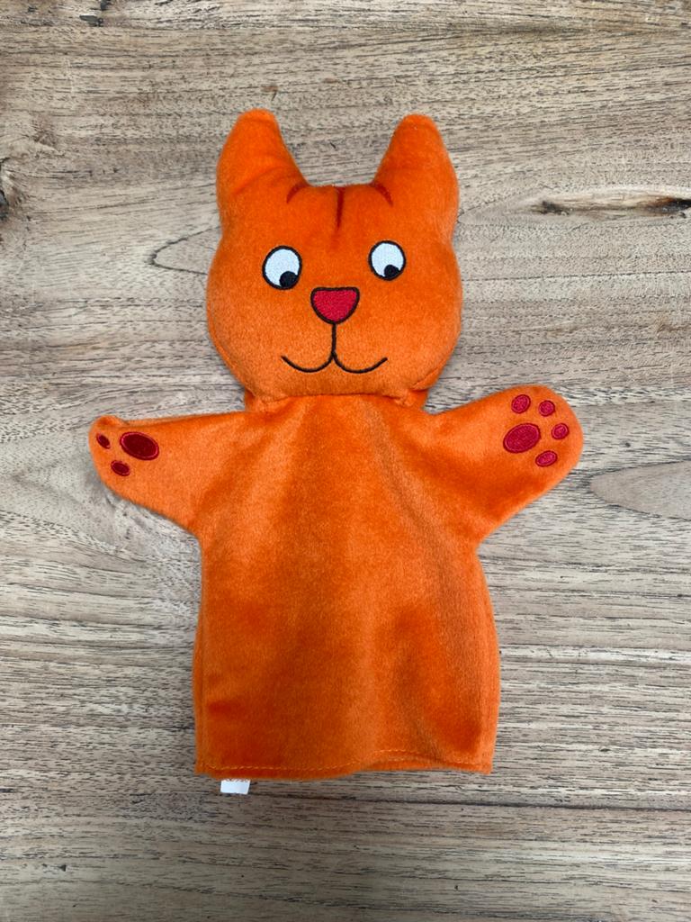 Handpop/knuffeltje Dikkie Dik kinderboeken Jet Boeke, Ophalen of Verzenden, Zo goed als nieuw