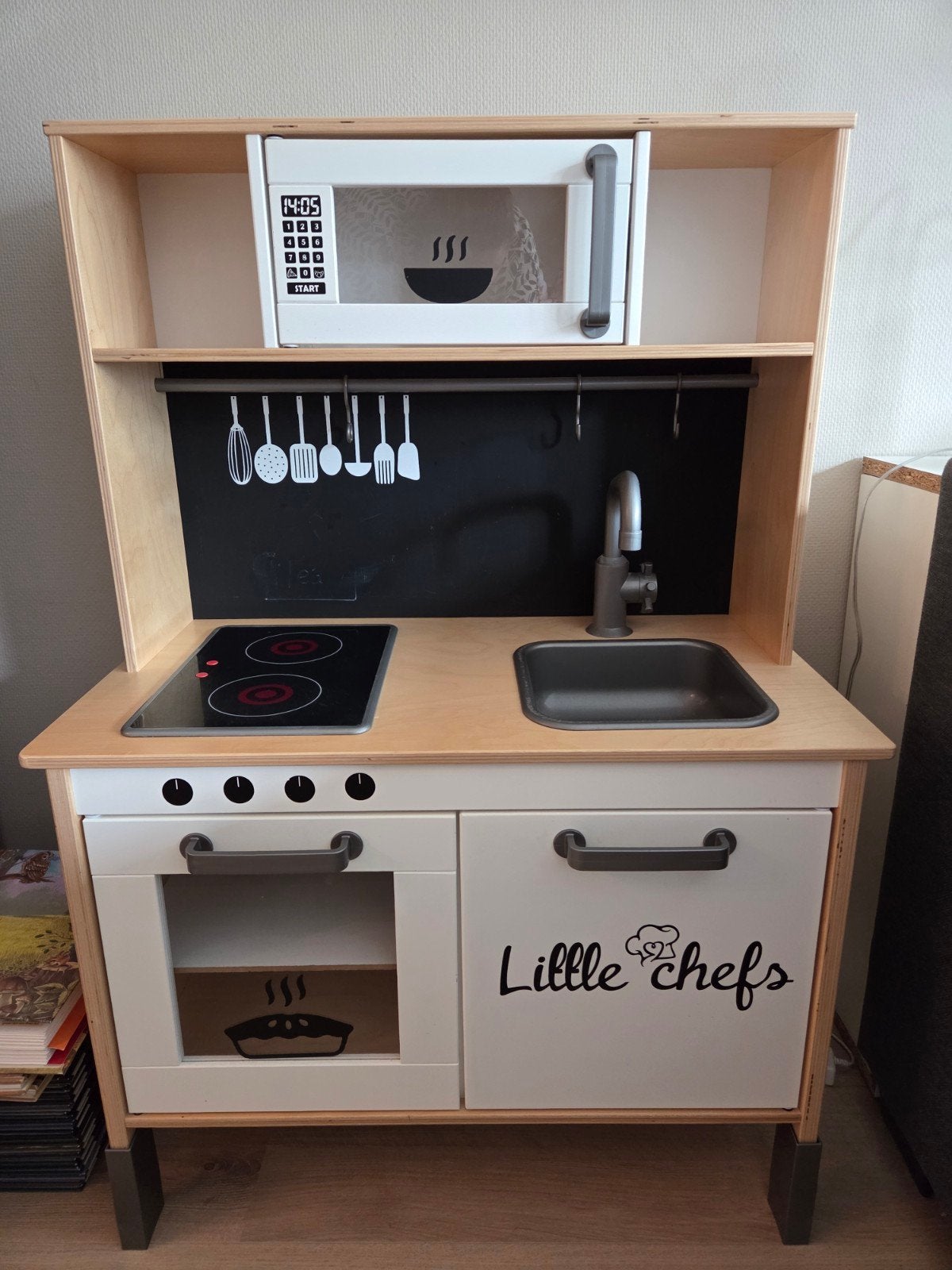Ikea Duktig keukentje, indien gewenst met naam van je kind, Ophalen, Gebruikt, Hout, Speelkeuken
